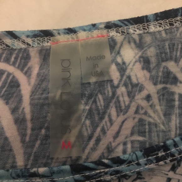 Pink Lotus Sleeveless Tee - Picture 5 of 7